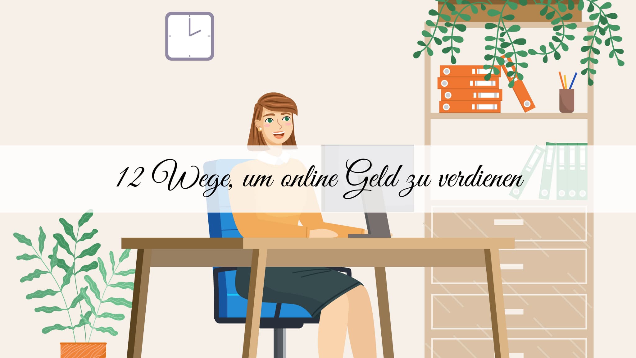12 Wege, um online Geld zu verdienen Beitragsbild